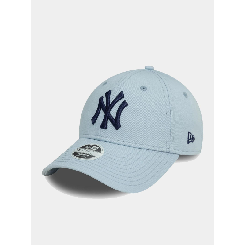 Casquette 9forty NY yankee logo brillant bleu femme - New Era