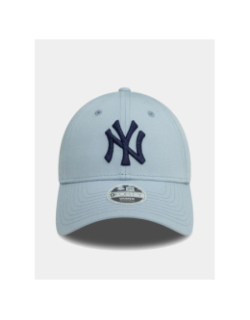 Casquette 9forty NY yankee logo brillant bleu femme - New Era