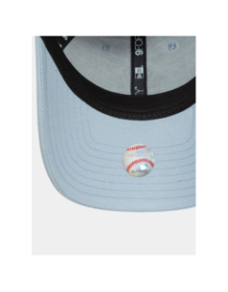 Casquette 9forty NY yankee logo brillant bleu femme - New Era