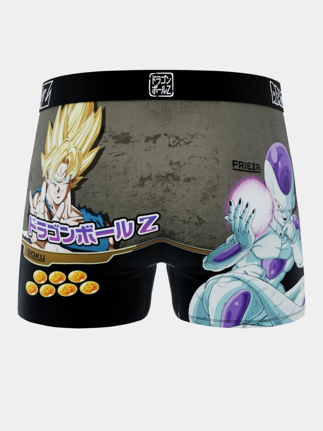 Boxer microfibre dbz goku frieza multicolore homme - Freegun