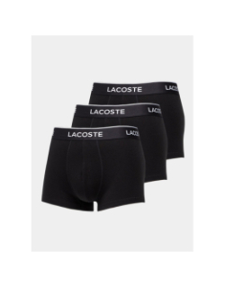 Pack de 3 boxers en cotton stretch noir homme - Lacoste