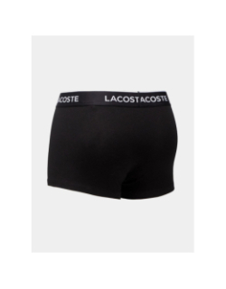 Pack de 3 boxers en cotton stretch noir homme - Lacoste