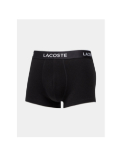 Pack de 3 boxers en cotton stretch noir homme - Lacoste