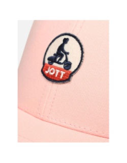 Casquette logo 3.0 peach skin rose femme - Jott