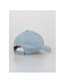 Casquette en twill de coton à étiquette logoté bleu homme - Hugo