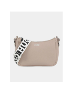 Sac bandoulière bel crossbody beige femme - Hugo