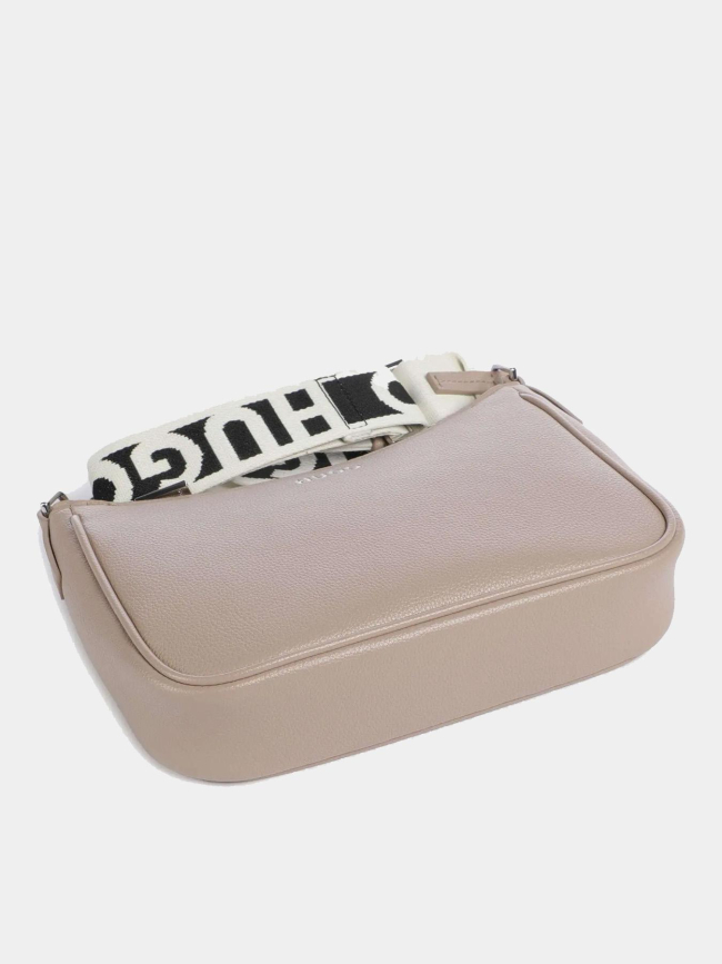Sac bandoulière bel crossbody beige femme - Hugo