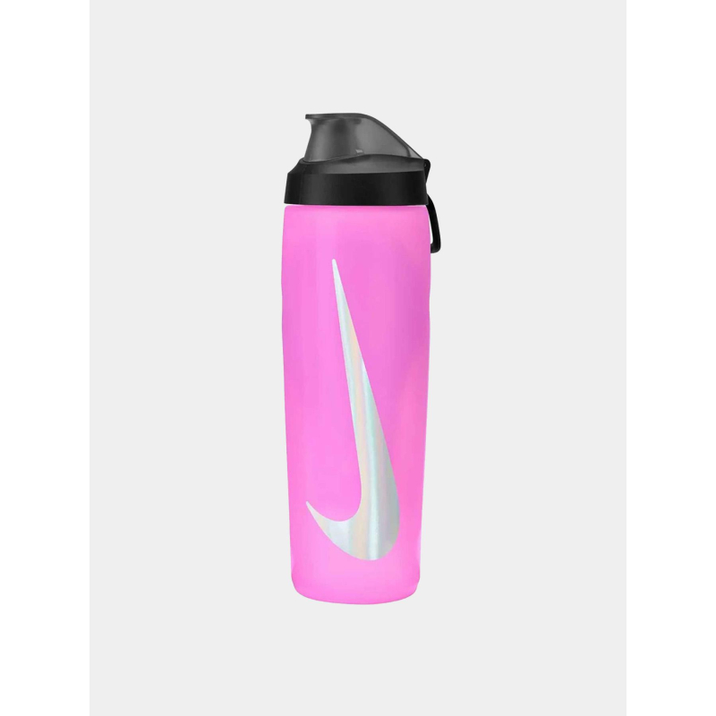 Gourde a bouchon verrouillable refuel 700 ml rose - Nike