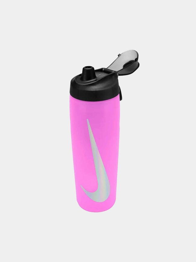 Gourde a bouchon verrouillable refuel 700 ml rose - Nike