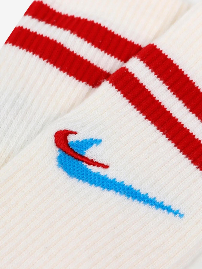 Paire de chaussettes everyday plus force rouge adulte - Nike