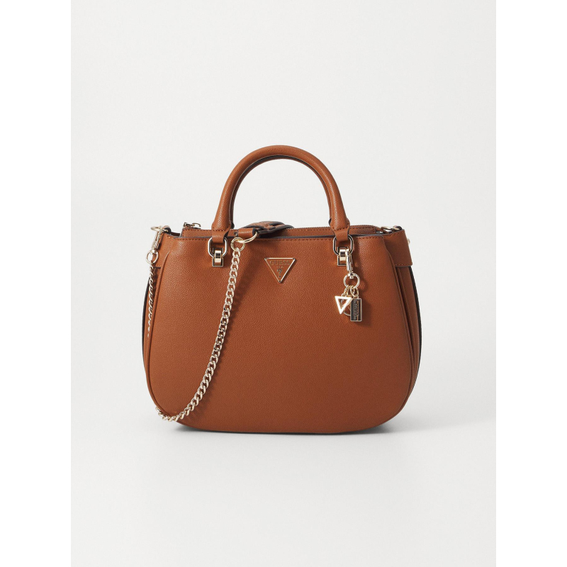 Sac à main fedora charm marron femme - Guess