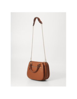 Sac à main fedora charm marron femme - Guess