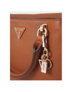 Sac à main fedora charm marron femme - Guess
