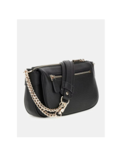 Mini sac à bandoulière fedora noir femme - Guess