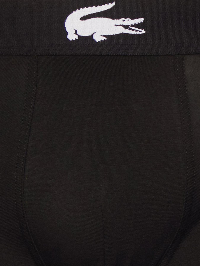 Pack de 3 boxers cotton stretch rouge noir gris homme - Lacoste