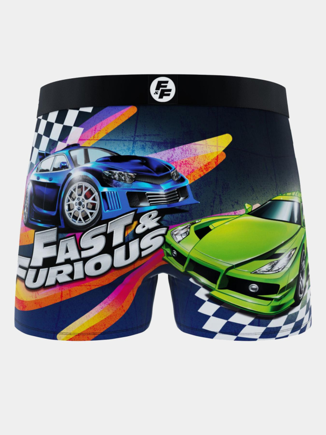 Boxer microfibre fast & furious multicolore homme - Freegun