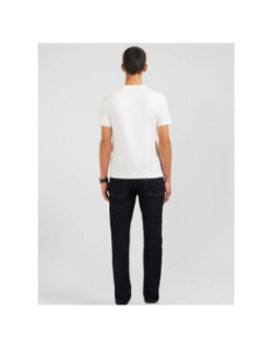 T-shirt à manches courtes en coton pima blanc homme - Eden Park