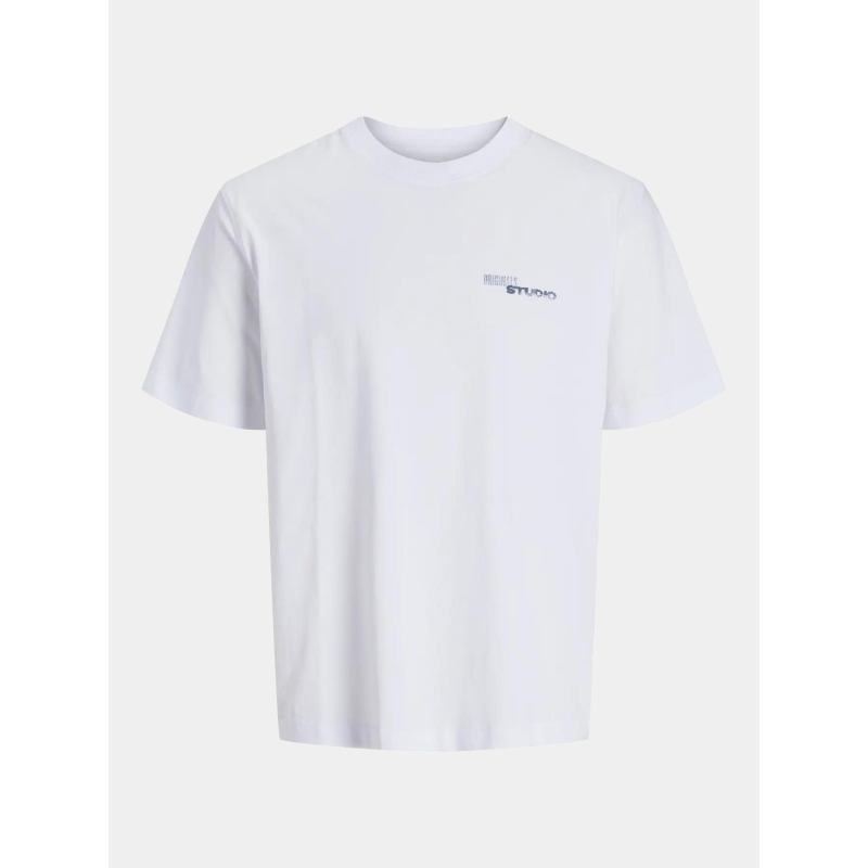 T-shirt à manches courtes jorretiro blanc homme - Jack & Jones