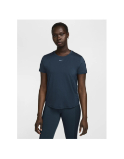 T-shirt de sport one classic bleu marine femme - Nike