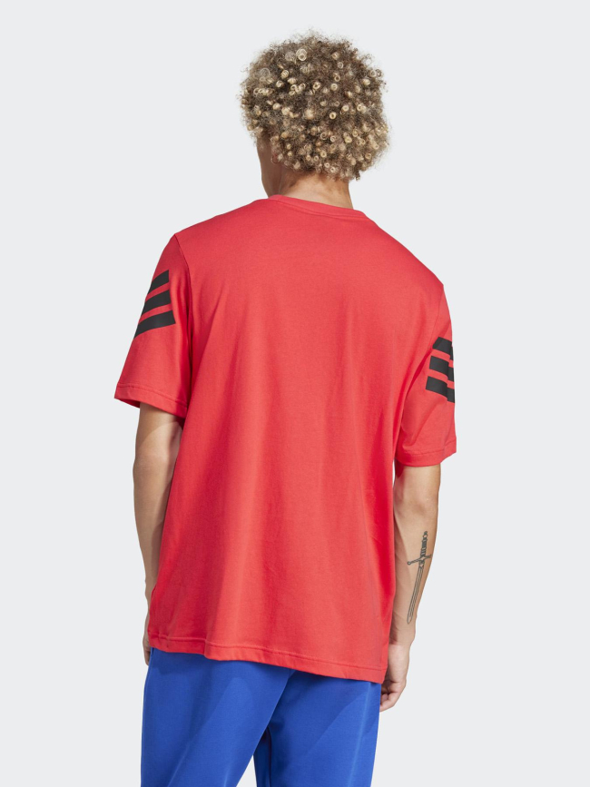 T-shirt à manches courtes future icon rouge homme - Adidas