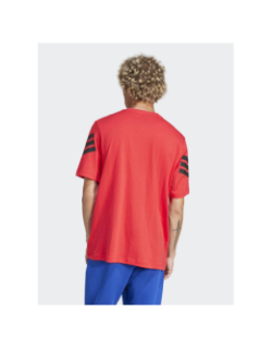 T-shirt à manches courtes future icon rouge homme - Adidas