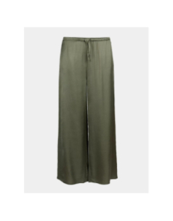 Pantalon en satin p-leonie kaki femme - Teddy Smith
