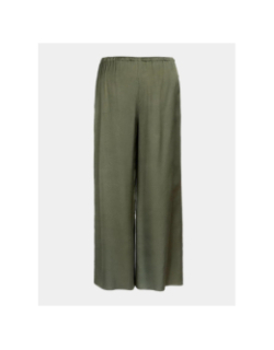 Pantalon en satin p-leonie kaki femme - Teddy Smith