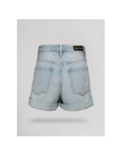 Short en jean lucy bleu clair femme - Teddy Smith