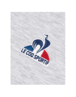 Sweat zippé essential n1 chiné gris homme - Le Coq Sportif
