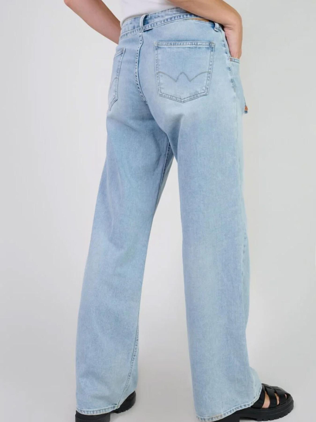 Jean large lauryn jab bleu femme - Le Temps Des Cerises