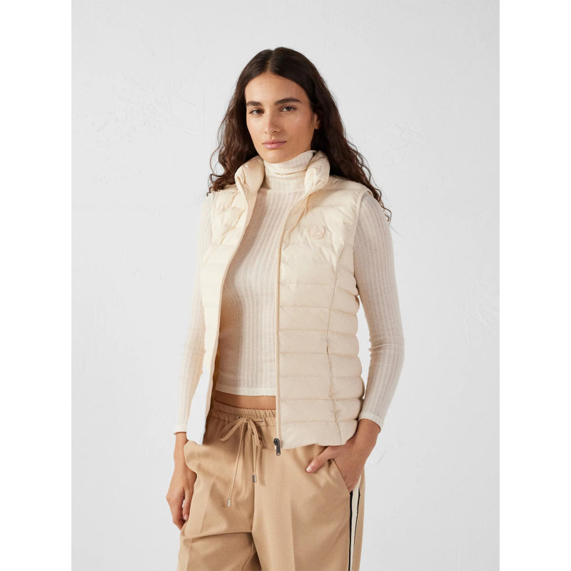 Doudoune sans manche grenada clay beige femme - Jott