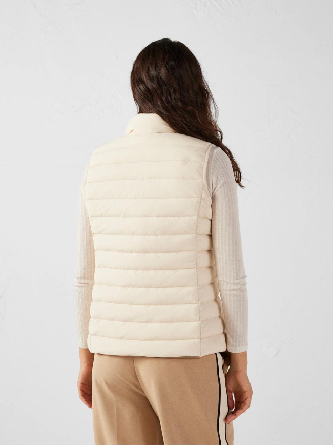 Doudoune sans manche grenada clay beige femme - Jott