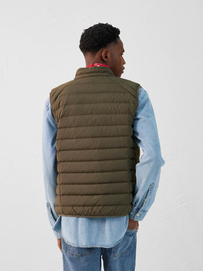 Doudoune sans manche arafo army kaki homme - Jott