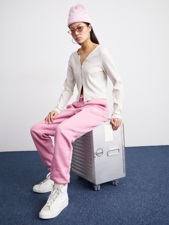 Pantalon jogging phoenix fleece rose femme - Nike