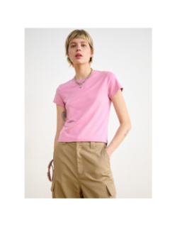 T-shirt de sport à manches courtes chill knit rose femme - Nike