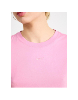 T-shirt de sport à manches courtes chill knit rose femme - Nike