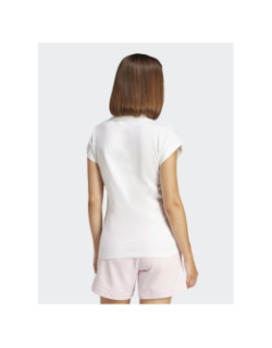T-shirt à manches courtes essentials blanc femme - Adidas