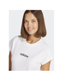 T-shirt à manches courtes essentials blanc femme - Adidas