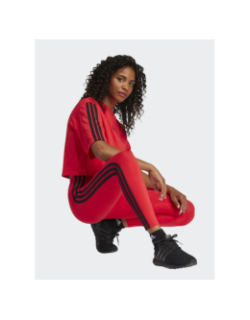 T-shirt de sport essentials 3s rouge femme - Adidas