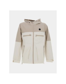 Veste à capuche multipoches beige homme - Project X Paris