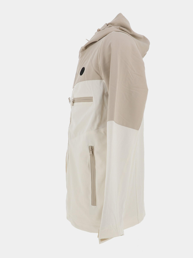 Veste à capuche multipoches beige homme - Project X Paris