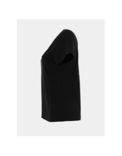 T-shirt double logo brodé noir femme - Project X Paris