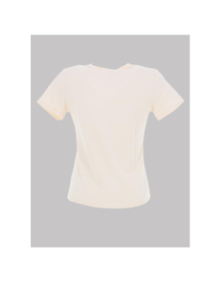 T-shirt double logo brodé écru femme - Project X Paris