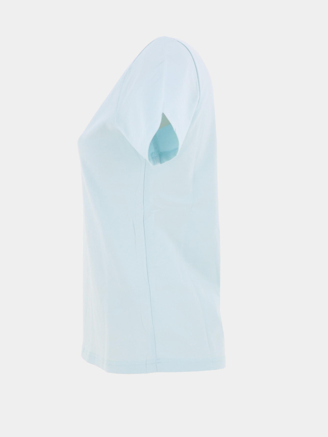 T-shirt double logo brodé bleu clair femme - Project X Paris