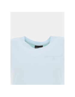 T-shirt double logo brodé bleu clair femme - Project X Paris