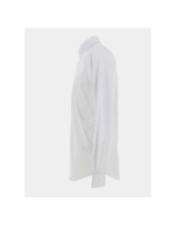 Chemise slim fit à pois maxen blanc homme - Izac