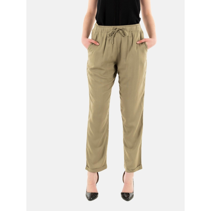 Pantalon vlaski kaki femme - Sun Valley