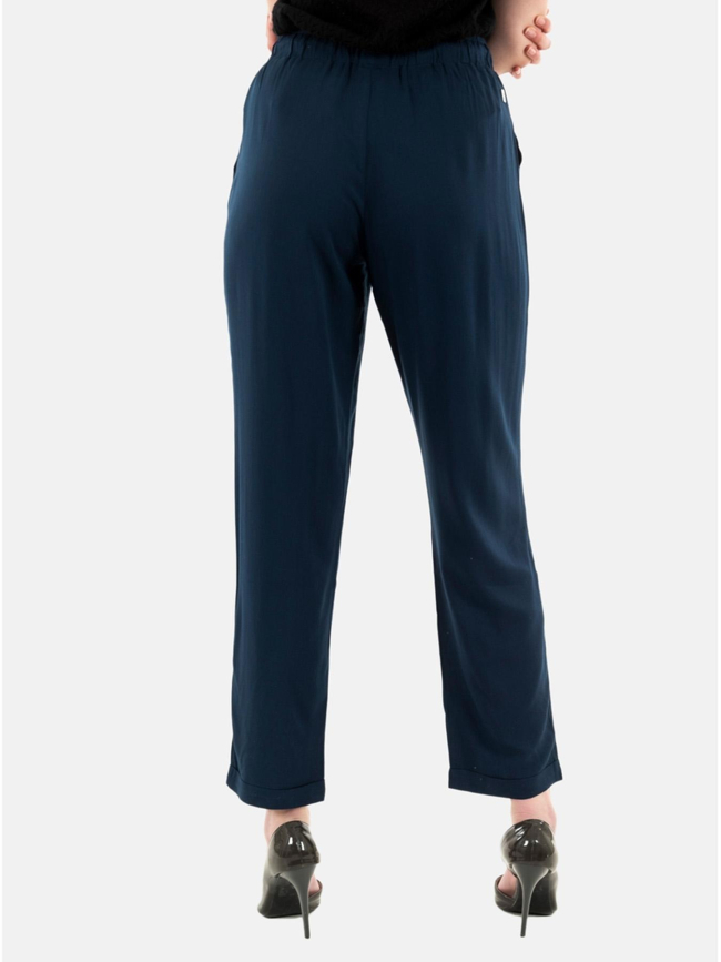 Pantalon vlaski bleu marine femme - Sun Valley