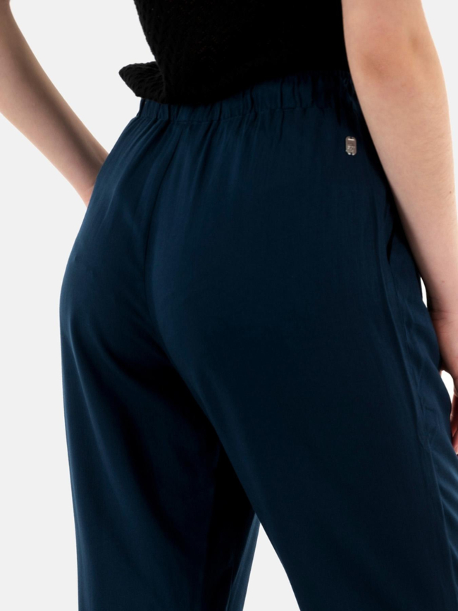 Pantalon vlaski bleu marine femme - Sun Valley