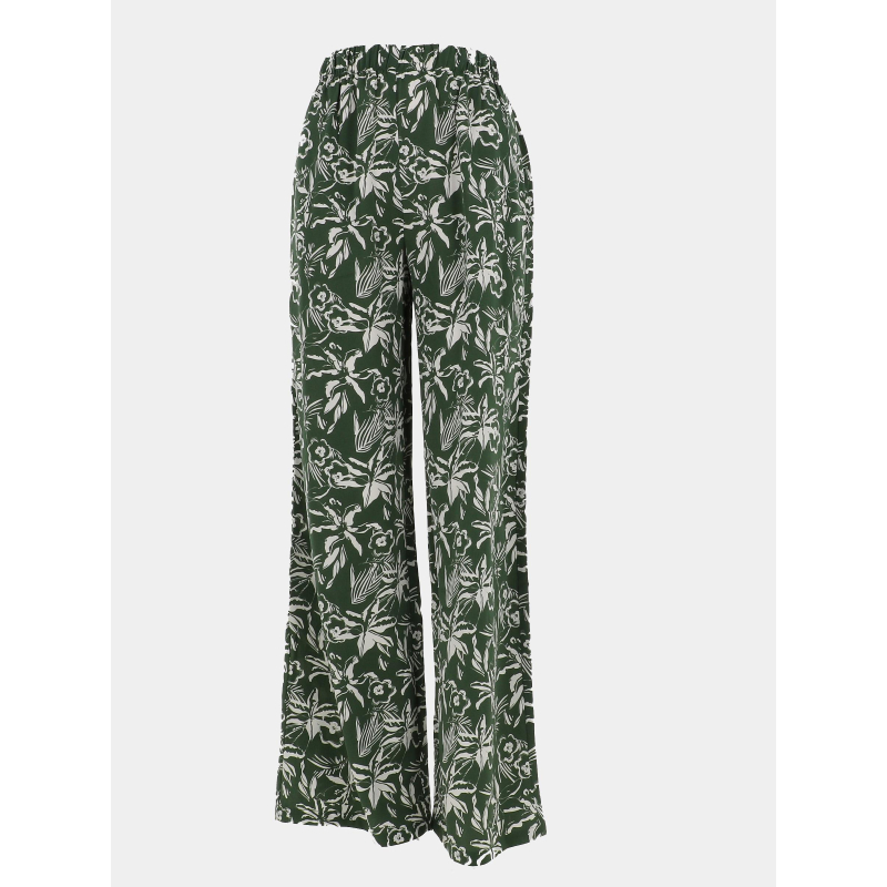 Pantalon fluide imprimés nolita vert femme - Tiffosi